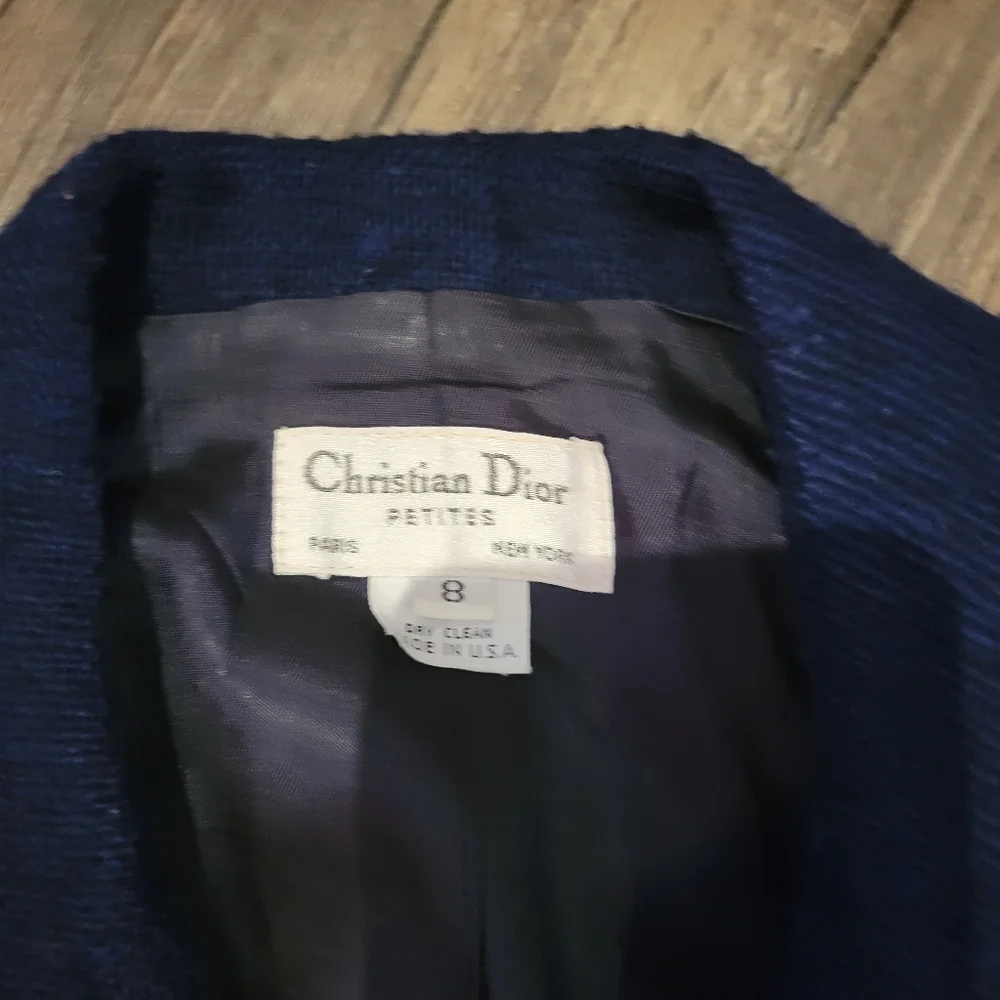 Navy blue Dior blazer